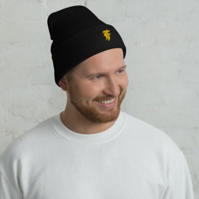Fulton Hornets "F" Cuffed Beanie
